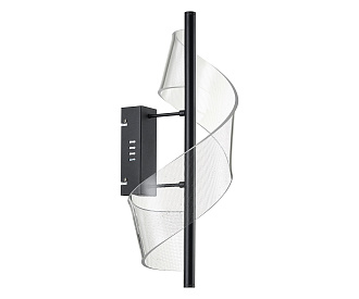 Бра 60*22 см, 14W, 4000K, Kink Light Илина черный, 08042,19
