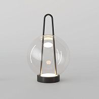 Настольный светильник 20*20*32 см, LED*6W, 3000K, Eurosvet Frasco 80507/1, черный, a069349