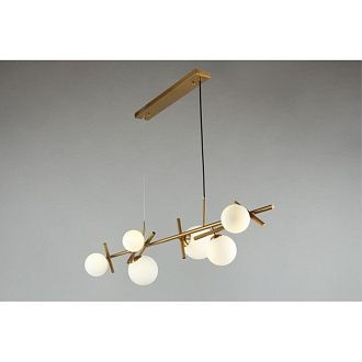 Подвесная люстра 130*35*60-140 см Aployt Penelopa APL.643.13.06,