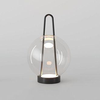 Настольный светильник 20*20*32 см, LED*6W, 3000K, Eurosvet Frasco 80507/1, черный, a069349