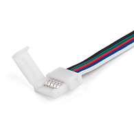 Коннектор для лент 5050+5050 24V 60Led 14,4W IP20 RGBW, 5050 24V 60Led 14,4W IP20 RGBW гибкий односторонний (10шт) a053705 Elektrostandard