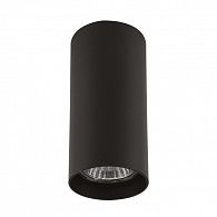 Светильник 6x16 см, Gu10, Lightstar RULLO 214487, черный, max 50Вт