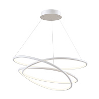 Подвесная люстра 73*73*320 см, 2* LED, 79W, 3000К-4000К Maytoni Nola MOD100PL-L88WK1 белый