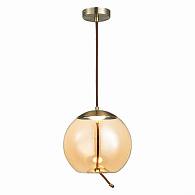 Люстра подвесная 30 см, 10W 3000K ST LUCE OZZIO SL6108.313.01 Бронза