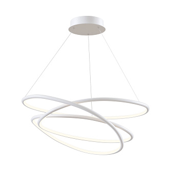 Подвесная люстра 73*73*320 см, 2* LED, 79W, 3000К-4000К Maytoni Nola MOD100PL-L88WK1 белый