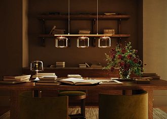 Подвесной светильник Maytoni MOD286PL-L12G3K 80*18*60-220 см, *LED*14W, 3000K, Maytoni Spirito MOD286PL-L12G3K, Золото