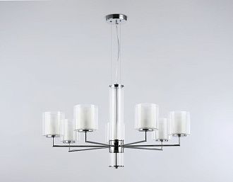 Подвесная люстра **44-126 см, 7*E14*40W, K, Ambrella Light High Light LH56003, хром