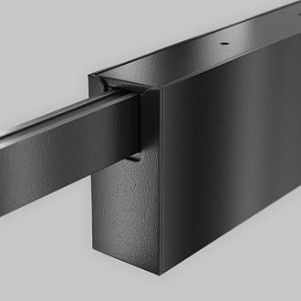 Трековый светильник  TR151-1-18W3K-B 34,6*2,4*-4,9 см, *LED*18W, 3000K, Maytoni technical FLARITY TR151-1-18W3K-B, Черный