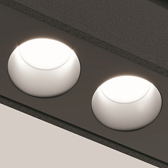Трековый светильник 33 см, 18W, 3000K Maytoni Technical Points Exility LED TR031-2-18W3K-B черный