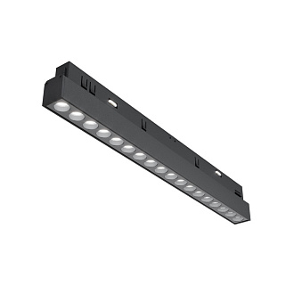 Светильник 33 см, 18W, 3000K-6000K Maytoni Technical Points Exility LED TR031-4-18W3K-S-DS-B черный, 36°, Dim Exility