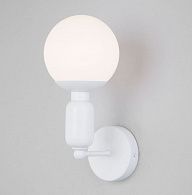 Настенный светильник со стеклянным плафоном 13 см Eurosvet Bubble 50251/1 белый