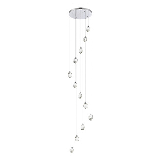 Светильник подвесной 62*300 см, LED*12*3W, 3000K, St Luce Cascato SL6114.103.12, Хром