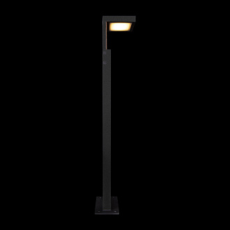 Уличный светильник 10*12 см, 1*LED*5W, 3000К Loft It 100001/600 Oak, Черный, золото