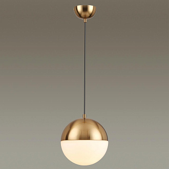 Подвесной светильник Odeon Light Pinga 4960/1A, диаметр 20 см, бронза
