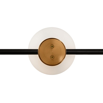 Светильник 118 см, Freya FR5232PL-06B, черный-латунь