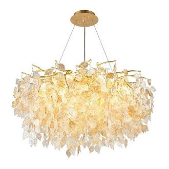 Подвесная люстра 80*80-190 см, 13*G9, 5W, Aployt Rochell APL.850.03.13, золотой