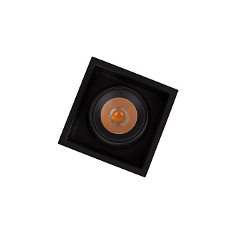 Встраиваемый светильник 8*8*6 см, 1*LED*7W 4000K LOFT IT Flash 10319/B Black черный, вр 7,5 см
