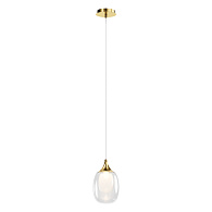 Подвесной светильник 35*81-333,5 см, 1*E14, 40W Maytoni Aura MOD016PL-01BS1, Латунь