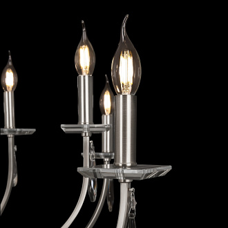 Люстра 92 см Freya Forte FR1006PL-12N никель