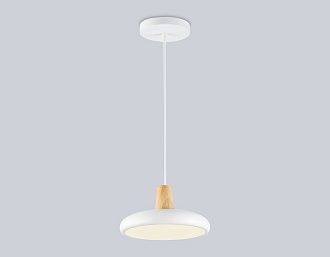 Светильник светодиодный подвесной **80- см, **W, 3000-6000K, Ambrella Light Comfort FL4838, белый, дерево