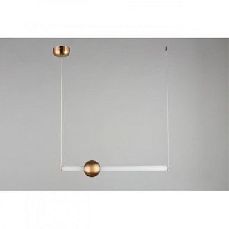 Подвесной светильник 60*10*30-200 см 20W, 3000K, Aployt Zhozefin APL.038.16.20, бронзовый