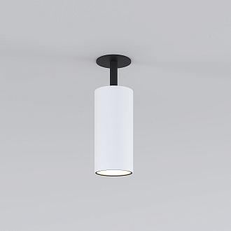 Встраиваемый LED светильник Diffe 25066/LED 15W 4200K белый/чёрный Elektrostandard, вр 4,7 см