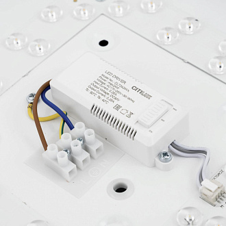 Cветильник 30 см, 24W, 3000-5500K, Citilux Купер CL724K24V1 RGB, черный