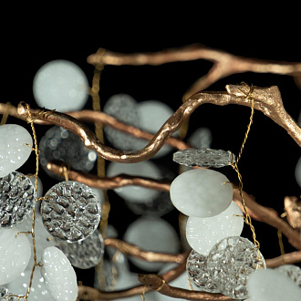 Люстра *80 см, 8*G9*W, Loft It 10066/800 GB Fairytree, Темное золото