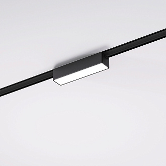 Трековый светильник LED 5W, 4000 К, 11,3*2,4*2,6 см, черный, Elektrostandard Flat Magnetic 85087/01