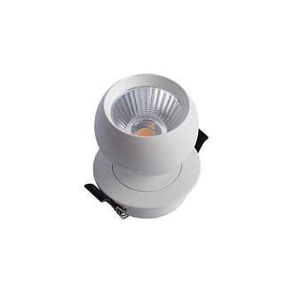 Встраиваемый светильник 6,5*7,5 см, 1*LED*12W 4000K LOFT IT Dot 10332 White белый, вр 5,5 см