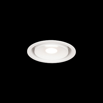 Встраиваемый светильник 10*8*8 см, 1*LED*12W 4000K LOFT IT Lucky 10321 White белый, вр 7,5 см
