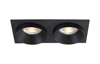 Встраиваемый светильник 7 см Crystal Lux CLT 044C BL Черный