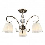 Люстра потолочная, 60 см, бронза, Omnilux Laveno OML-56103-03