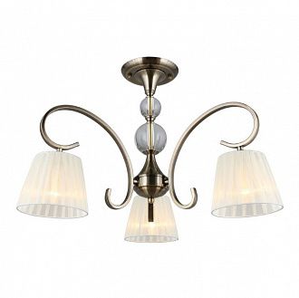 Люстра потолочная, 60 см, бронза, Omnilux Laveno OML-56103-03