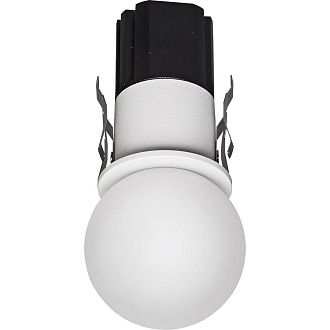 Светильник встраиваемый 5*10,8 см, вр 3,5 см, *LED*7W, 2700K, Mantra Bead MAN8892, белый
