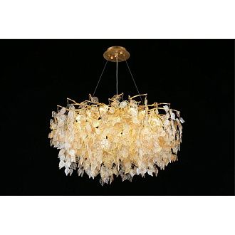 Подвесная люстра 80*80-190 см, 13*G9, 5W, Aployt Rochell APL.850.03.13, золотой