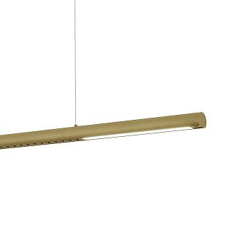 Подвесной светильник 120*8*15-150 см, *LED*24W, 3000K, Mantra Lineal MAN9036, золотой