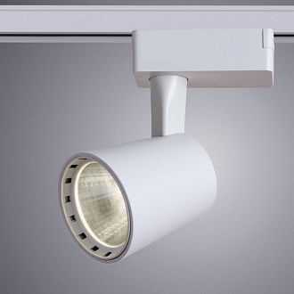 Трековый светильник Arte Lamp Atillo A2315PL-1WH, белый, 13x9x8см, LED, 15W, 4000K, 1350Lm