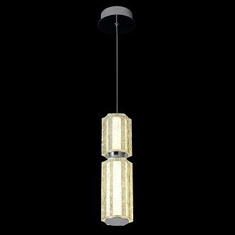 Светильник подвесной *7,5*27,5-57- 207 см, *LED*23W, 4000K, Crystal Lux Antique ANTIQUE SP23W LED CHROME, Хром