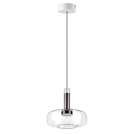 Люстра подвесная 22*23-150 см, 6W, 3000K, Lightstar Disco 792110, Белый