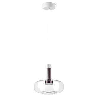 Люстра подвесная 22*23-150 см, 6W, 3000K, Lightstar Disco 792110, Белый