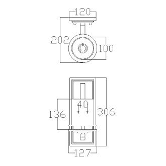 Бра для ванных комнат KL-HENDRIK1-BATH Kichler, арт. KL-HENDRIK1-BATH