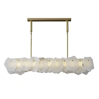 Люстра на штанге 100 см, 55W, 4000K, Gerhort G61456/BRS MBL, бронза