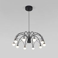Подвесной светильник 65*65*50-110 см, LED*35W, 4000K, Eurosvet Ragno 90034/10, черный, a069301