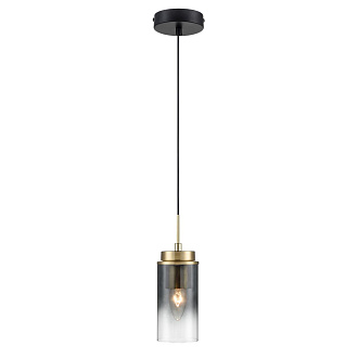 Подвесной светильник 10*80 см, 1*E14 Lumion ISHA 8101/1A черный, бронза