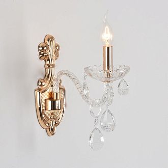 Бра 13*63*35-35 см, 1*E14*40W, Lumion Alissa 8376/1W, золотой