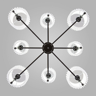 Светильник 84 см, Eurosvet 60162/8, черный