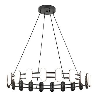 Люстра подвесная *80*45-100 см, 1*LED*42W, 4000K, Lussole  LSP-7496, черный