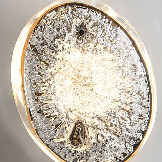 Бра 14*10*-18 см, *LED*7W, 3000-6000K, Modestyle  MS.6566.01, Чёрный, Золото