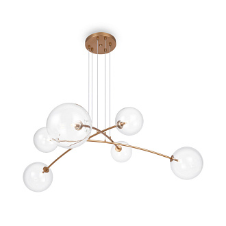 Подвесной светильник  20*0*130 см, G4 6 20W, К, Латунь Maytoni Mood MOD172PL-06BS
